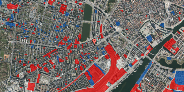 Jordforureningskort på Vesterbrogade 18, 1. th, 1620 København V