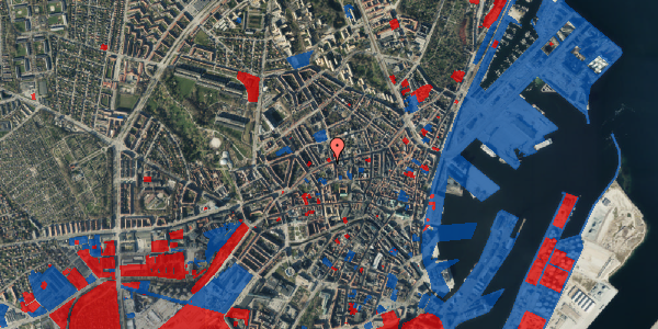 Jordforureningskort på Nørre Allé 35, 8000 Aarhus C