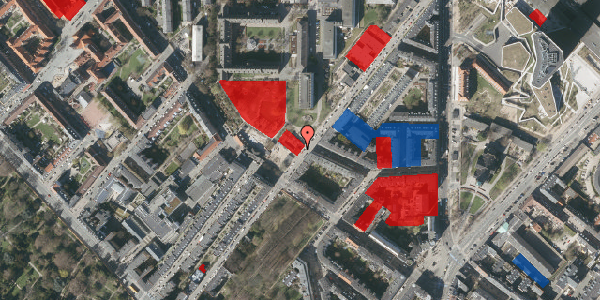 Jordforureningskort på Møllegade 25D, 2200 København N