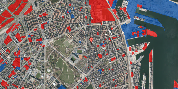 Jordforureningskort på Ålborggade 8, 5. , 2100 København Ø