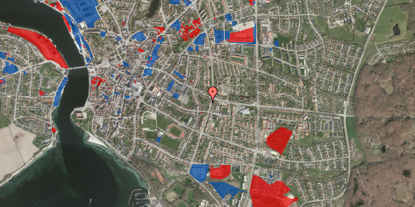 Jordforureningskort på Ringgade 95A, 6400 Sønderborg