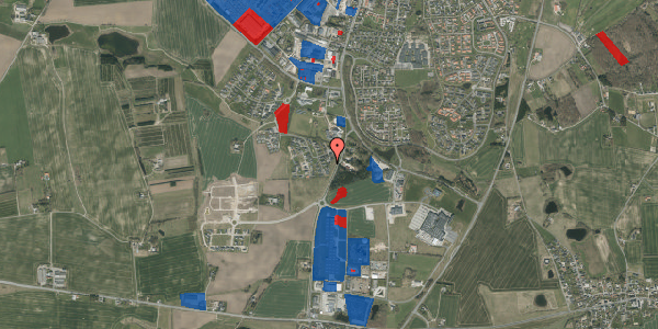 Jordforureningskort på Hjortebakken 84C, 8450 Hammel