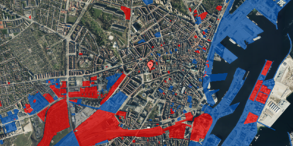 Jordforureningskort på Møllegade 3A, kl. 4, 8000 Aarhus C