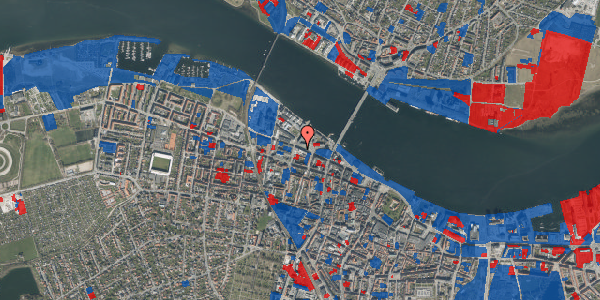 Jordforureningskort på Strandvejen 15E, 4. th, 9000 Aalborg