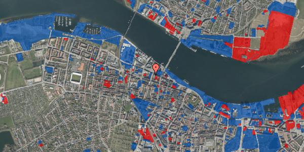 Jordforureningskort på Vendelbogade 13, 9000 Aalborg