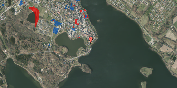 Jordforureningskort på Adelgade 1, 8660 Skanderborg