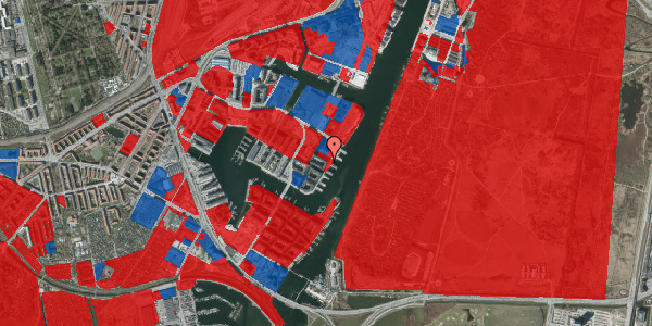 Jordforureningskort på Teglholmens Østkaj 61, 3. th, 2450 København SV