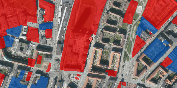 Jordforureningskort på Borgmestervangen 17, 2. 10, 2200 København N