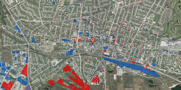 Jordforureningskort på Dalgas Plads 7B, st. 4, 7400 Herning