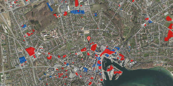 Jordforureningskort på Dronningholmsvej 31, 5700 Svendborg