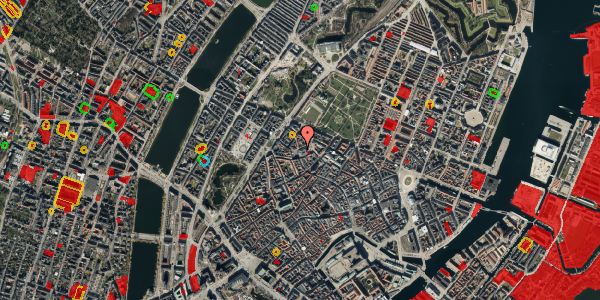 Jordforureningskort på Hausergade 3, 5. mf, 1128 København K