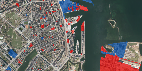 Jordforureningskort på Amerika Plads 34, st. tv, 2100 København Ø