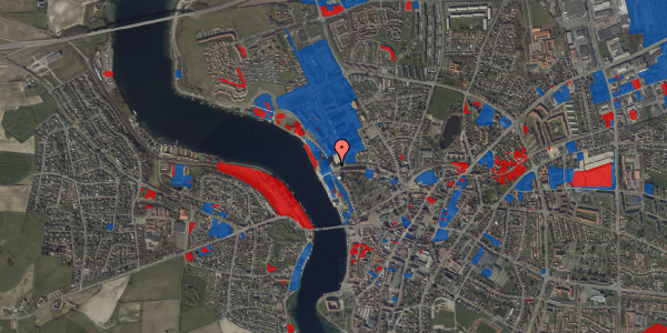 Jordforureningskort på Nørre Havnegade 40, st. 6, 6400 Sønderborg