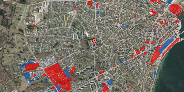 Jordforureningskort på Gurrevej 92B, 1. 34, 3000 Helsingør