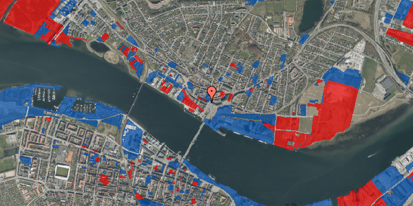 Jordforureningskort på Vesterbrogade 1, 9400 Nørresundby