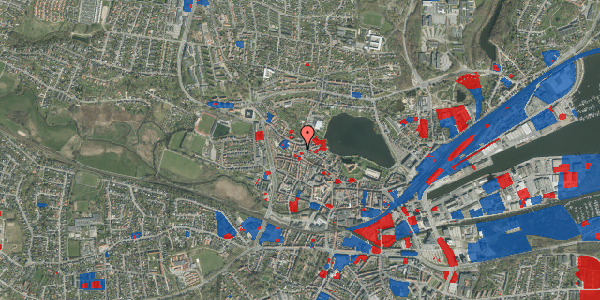 Jordforureningskort på Blæsbjerggade 42A, 6000 Kolding