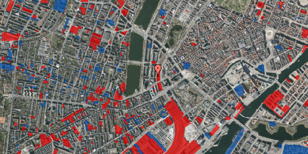 Jordforureningskort på Vester Farimagsgade 13, 1606 København V