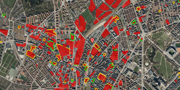 Jordforureningskort på Tagensvej 129, 2. 35, 2200 København N