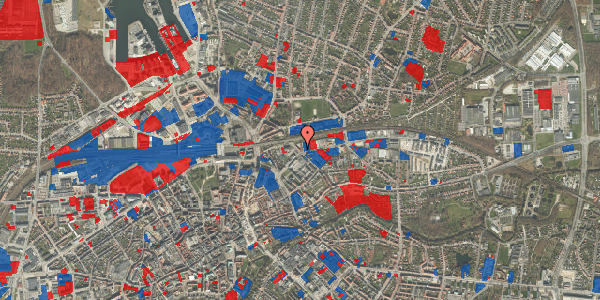 Jordforureningskort på Østergade 44, 1. , 5000 Odense C