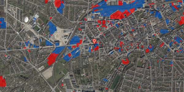 Jordforureningskort på Sukkervænget 101, st. th, 5000 Odense C