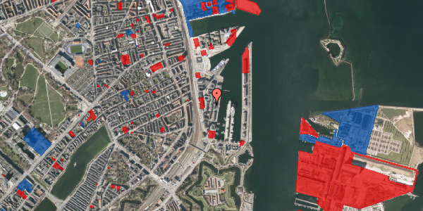 Jordforureningskort på Dampfærgevej 23, 1. , 2100 København Ø