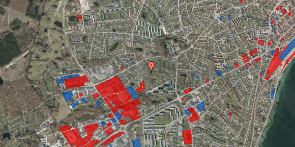 Jordforureningskort på Lathyrusvej 15, 3000 Helsingør