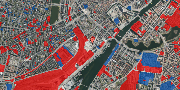 Jordforureningskort på Bernstorffsgade 44A, 1577 København V