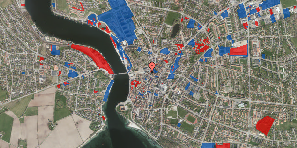 Jordforureningskort på Jernbanegade 42, 6400 Sønderborg