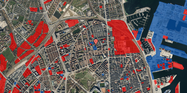 Jordforureningskort på Masnedøgade 28, 2100 København Ø