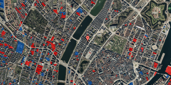 Jordforureningskort på Nansensgade 77, 1366 København K