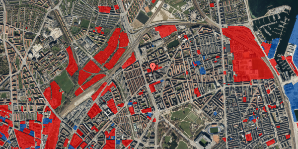 Jordforureningskort på Omøgade 8A, 3. th, 2100 København Ø