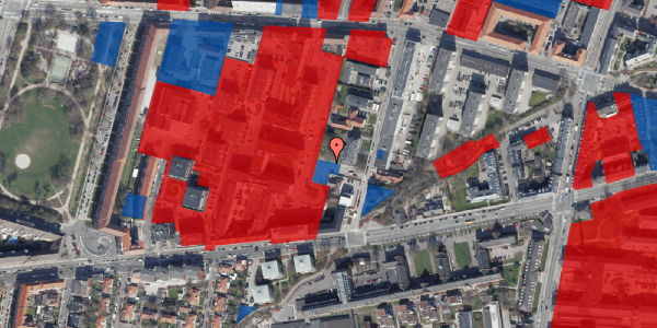 Jordforureningskort på Lindevangs Alle 3C, 2000 Frederiksberg