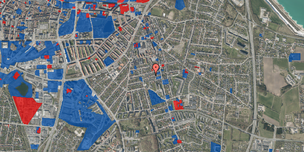 Jordforureningskort på Kjeldgårdsgade 12, st. , 9000 Aalborg