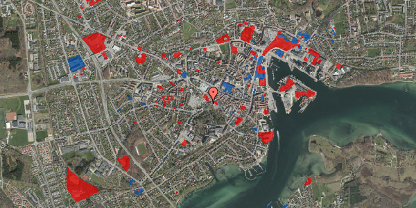 Jordforureningskort på Lundevej 2G, 5700 Svendborg