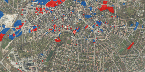 Jordforureningskort på Munke Mose Allé 1K, 2. th, 5000 Odense C