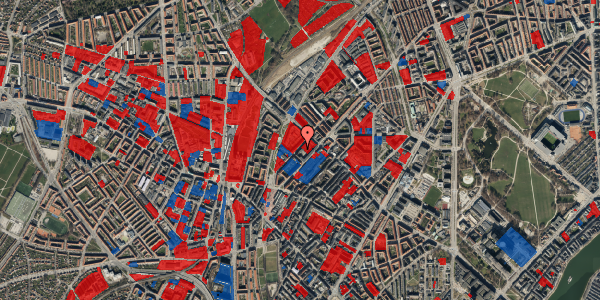 Jordforureningskort på Heimdalsgade 44, 2200 København N