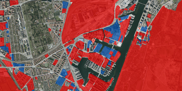 Jordforureningskort på Vestre Teglgade 4, 4. 5, 2450 København SV