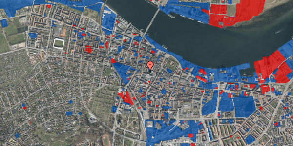 Jordforureningskort på Adelgade 20, 9000 Aalborg