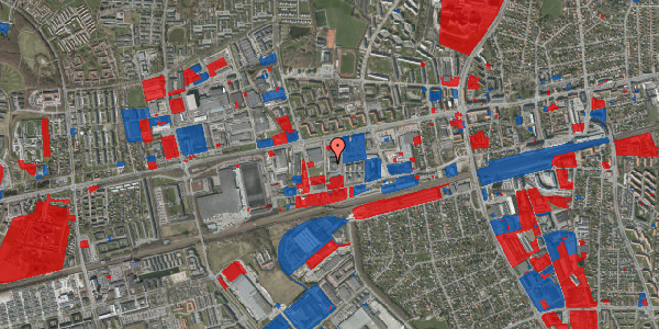 Jordforureningskort på Odinsvej 9, 2600 Glostrup