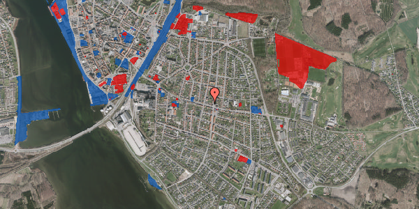 Jordforureningskort på Østerbrogade 83, 4800 Nykøbing F