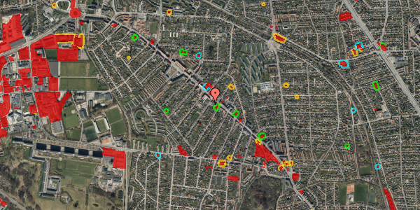 Jordforureningskort på Wergelands Alle 3, 2. 6, 2860 Søborg