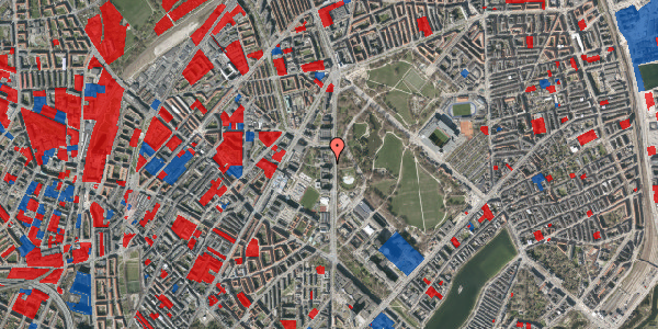 Jordforureningskort på Nørre Allé 61, 2100 København Ø