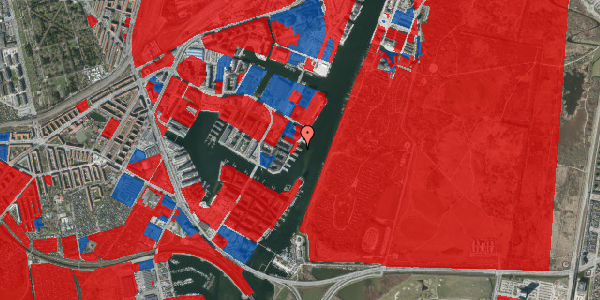 Jordforureningskort på Teglholmens Østkaj 102, 2450 København SV