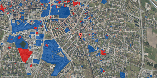 Jordforureningskort på Petersborgvej 53, st. th, 9000 Aalborg