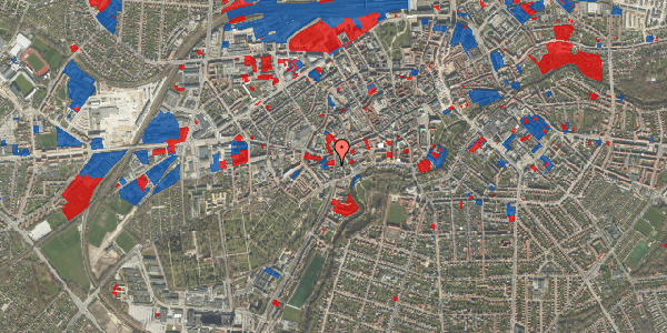 Jordforureningskort på Søndergade 7, 5000 Odense C