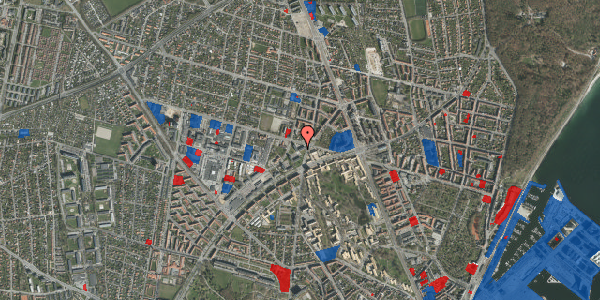 Jordforureningskort på Katrinebjergvej 65, 3. tv, 8200 Aarhus N