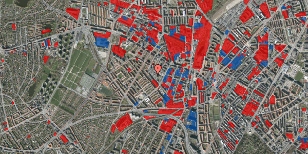 Jordforureningskort på Glentevej 70B, st. , 2400 København NV