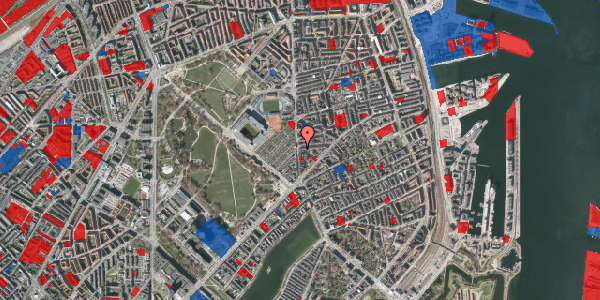 Jordforureningskort på Østerbrogade 94, 2100 København Ø