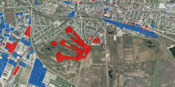 Jordforureningskort på Grøndahlsvej 25, 1. 1, 7400 Herning