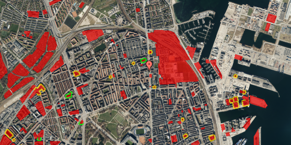 Jordforureningskort på Østerbrogade 115, kl. , 2100 København Ø